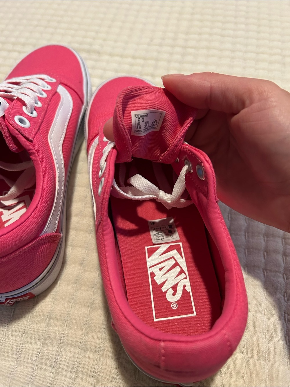 Pink Vans - Picture 6 of 6